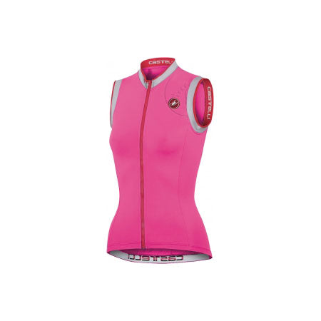 Castelli Womens Perla Sleeveless Jersey - Pink