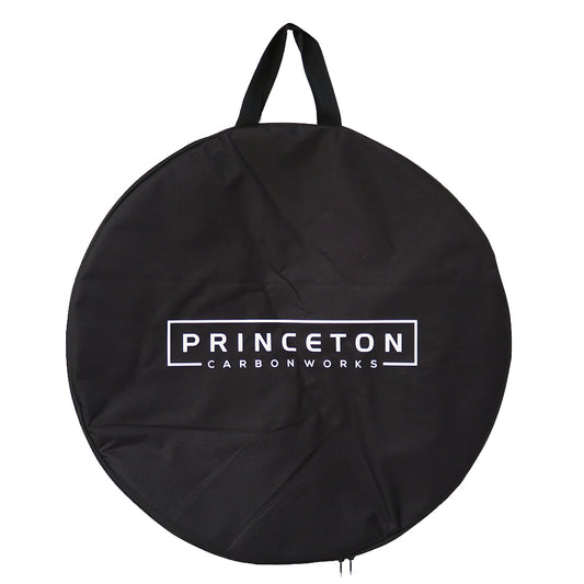 Princeton CarbonWorks Rectangle Logo Padded Wheel Bag - Black