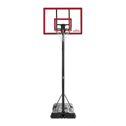 Spalding 44" Polycarbonate Pro Glide Portable Basketball System