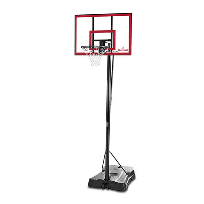 Spalding 44" Polycarbonate Pro Glide Portable Basketball System