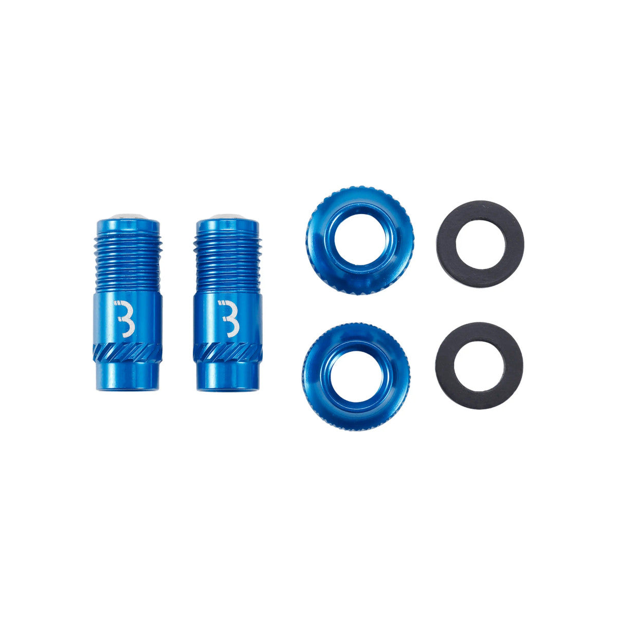 BBB CoreCap Valve Caps - Blue
