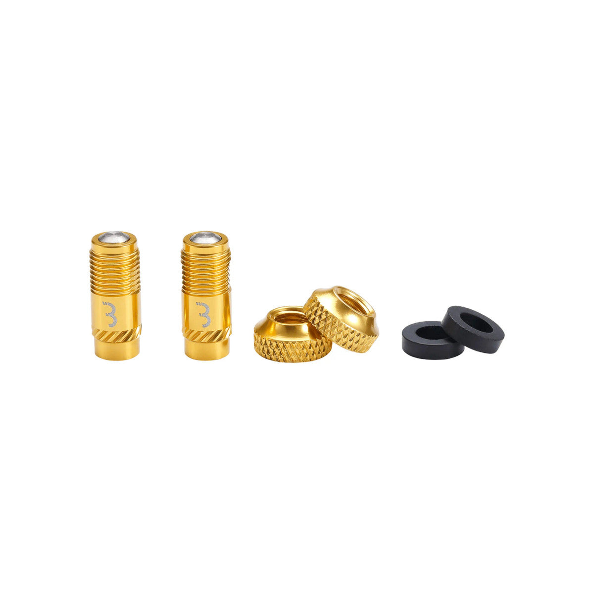 BBB CoreCap Valve Caps - Gold