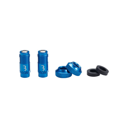 BBB CoreCap Valve Caps - Blue