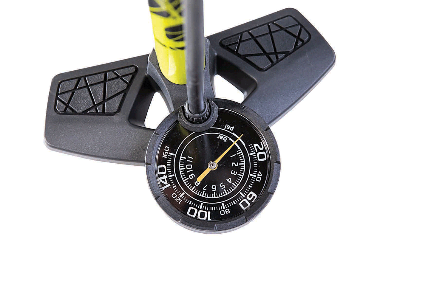 Giyo Big Gauge Steel Floor Pump