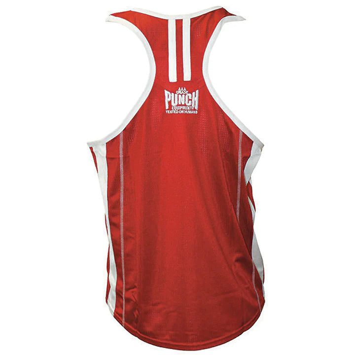 Punch Competition Singlet - Red