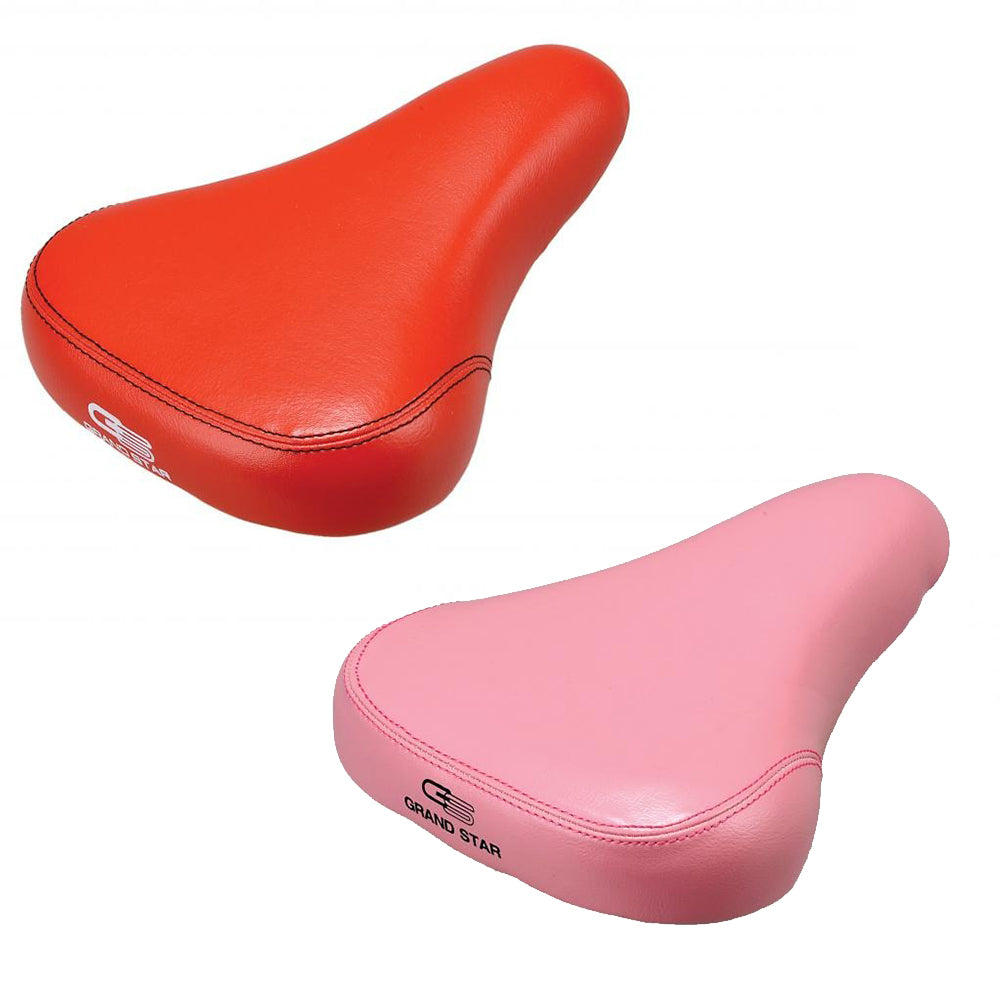 Rex Junior Saddle - Pink/Red