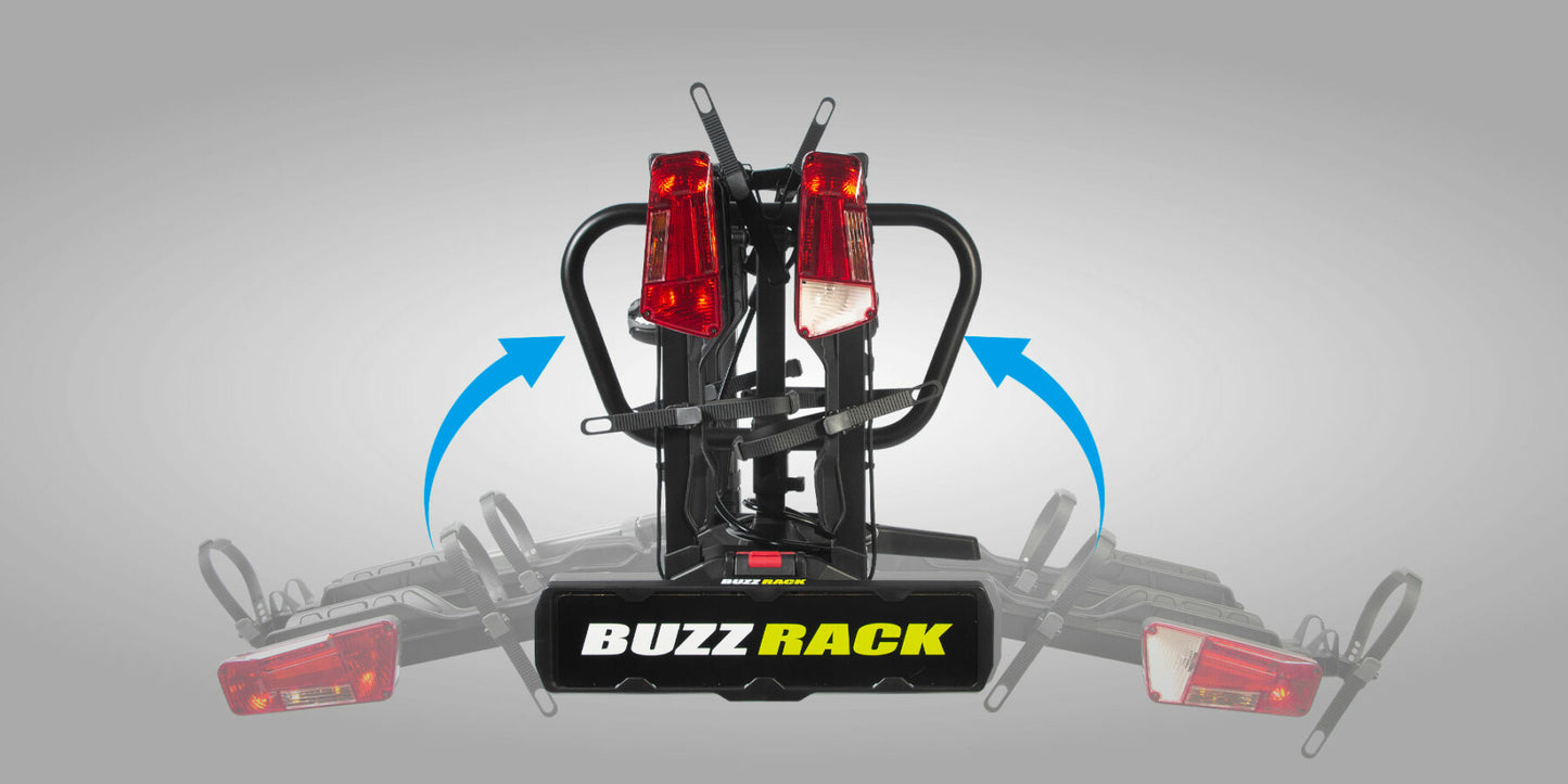 Buzzrack Scorpion Pro 2 Bike Rack - Tow Ball Mount