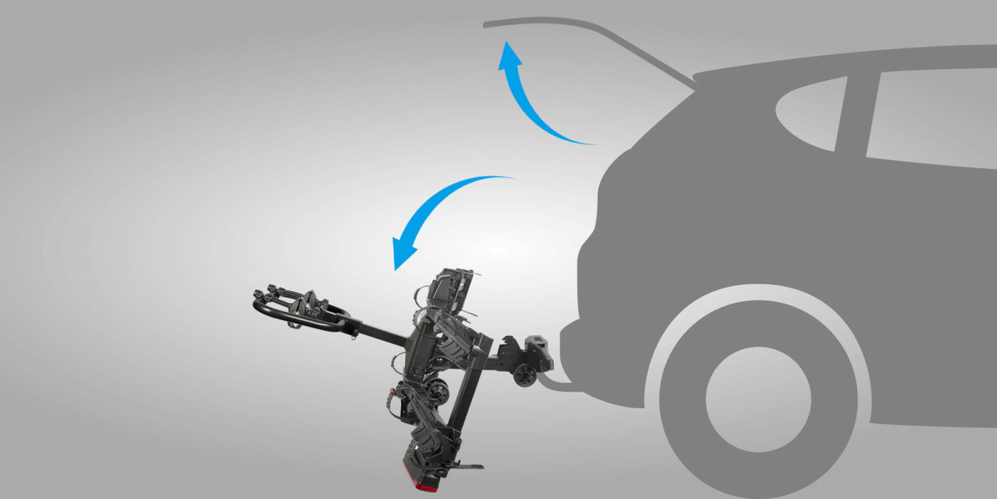 Buzzrack Scorpion Pro 2 Bike Rack - Tow Ball Mount