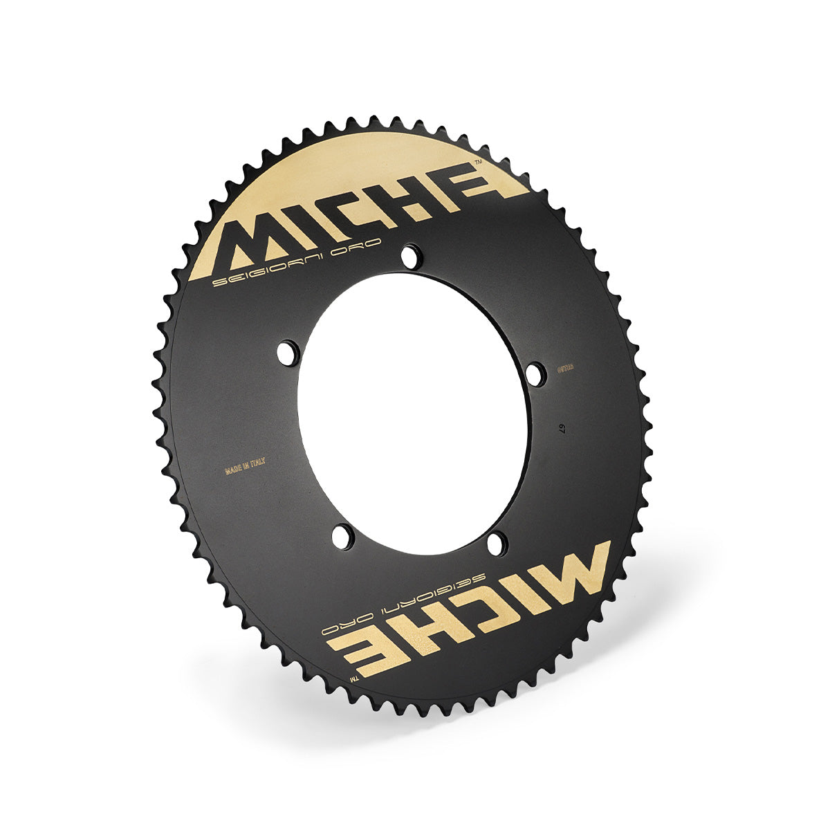 Miche Pista Sei Giorni Oro Track Chainring 1/8" 144BCD