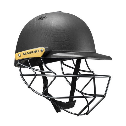 Masuri C Line Steel Senior Helmet - Black