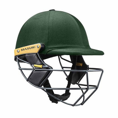 Masuri T Line Steel Senior Helmet - Green