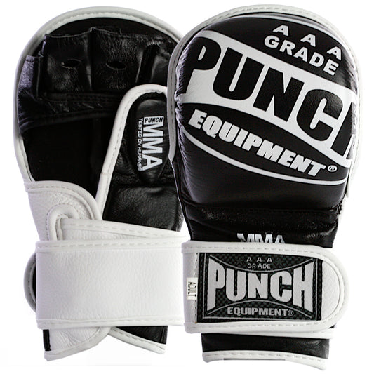 Punch Shooto MMA Gloves - Black/White