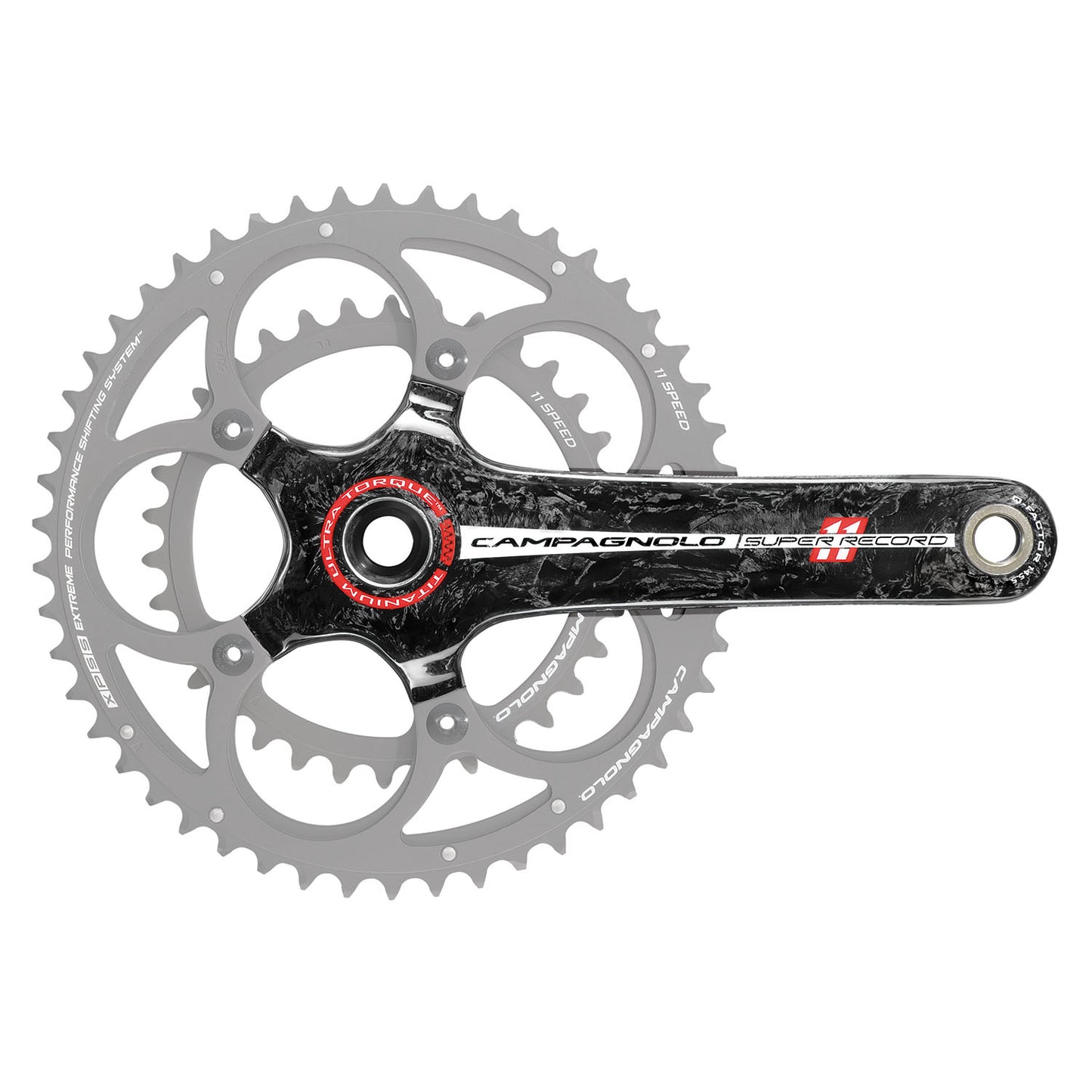 Campagnolo Super Record 11sp Bare Crankset MY11-14