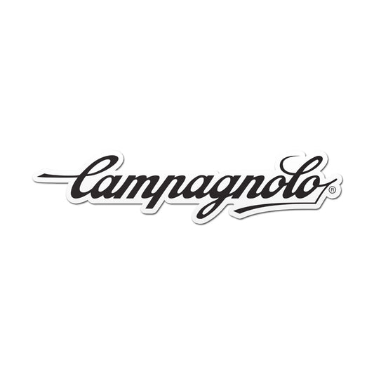 Campagnolo Script Logo Sticker (Black)