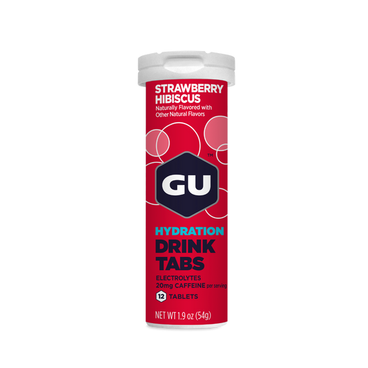 GU Energy Hydration Tabs - Strawberry Hibiscus