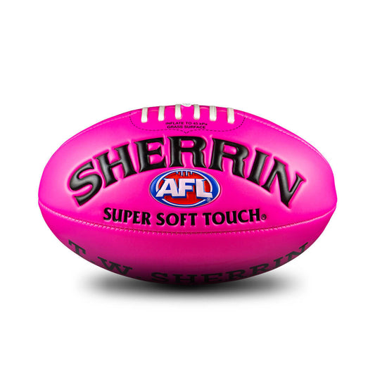 Sherrin Super Soft Touch Football - Pink