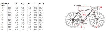 Wilier Superleggera Cromor Steel - Black / White