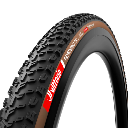 Vittoria Terreno T70 Coarse Loose Terrain Tyre - Enduro Brown