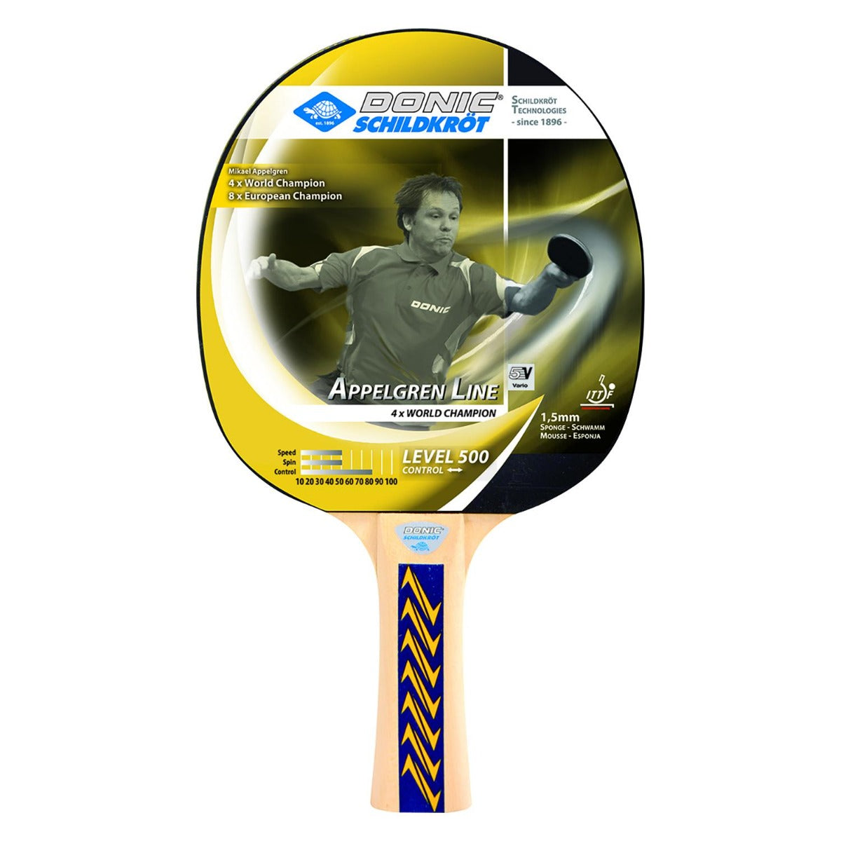 Donic Schildkrot Appelgren 500 Table Tennis Bat