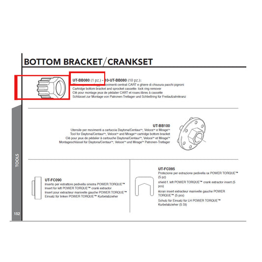 Campagnolo Genuine Spare Part UT-BB080