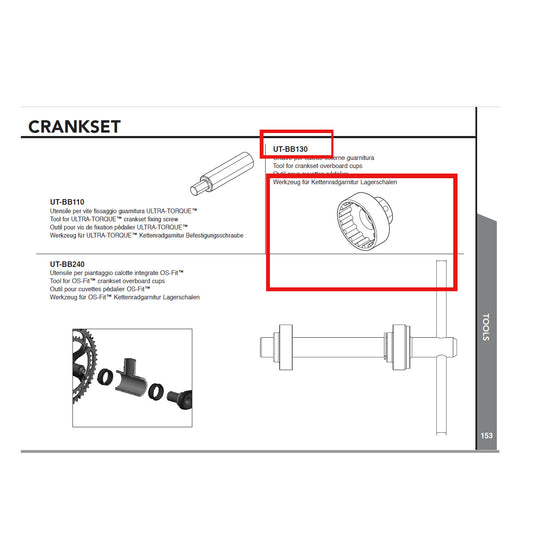 Campagnolo Genuine Spare Part UT-BB130