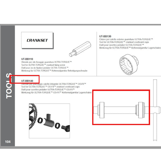 Campagnolo Genuine Spare Part UT-BB140