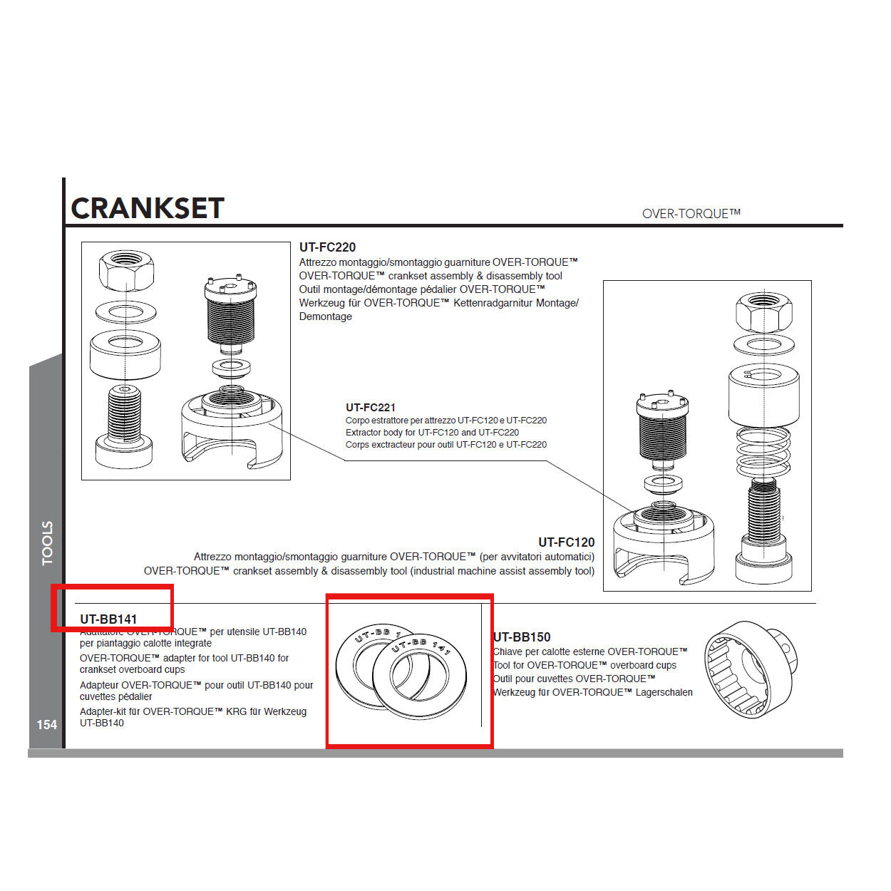 Campagnolo Genuine Spare Part UT-BB141