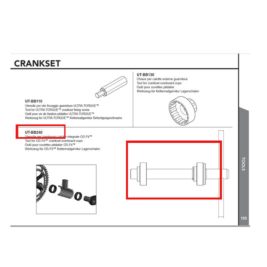 Campagnolo Genuine Spare Part UT-BB240