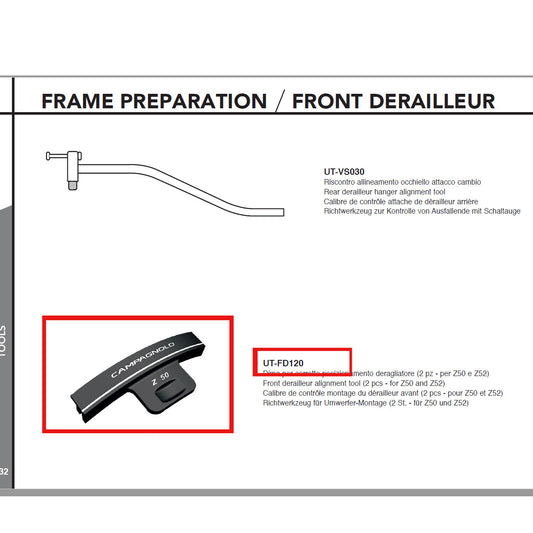 Campagnolo Genuine Spare Part UT-FD120