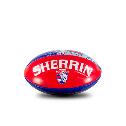 Sherrin AFL Softie - Bulldogs