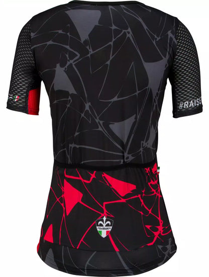 Wilier Clothing Jersey Lanzarote Donna - Black/Red
