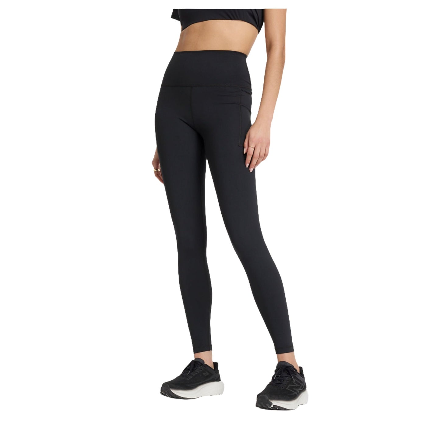 New Balance Harmony High Rise Leggings 27Inch (Full) - Black