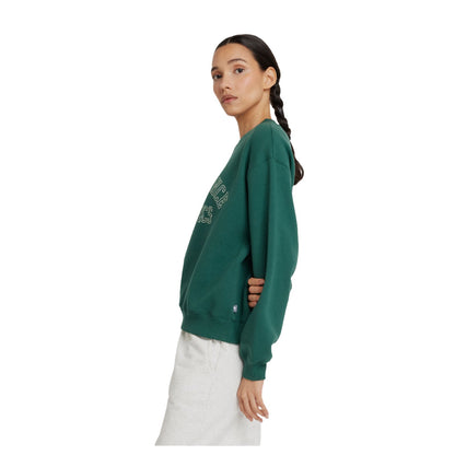 New Balance Graphic Fleece Crew Women's Sweatshirt - Green