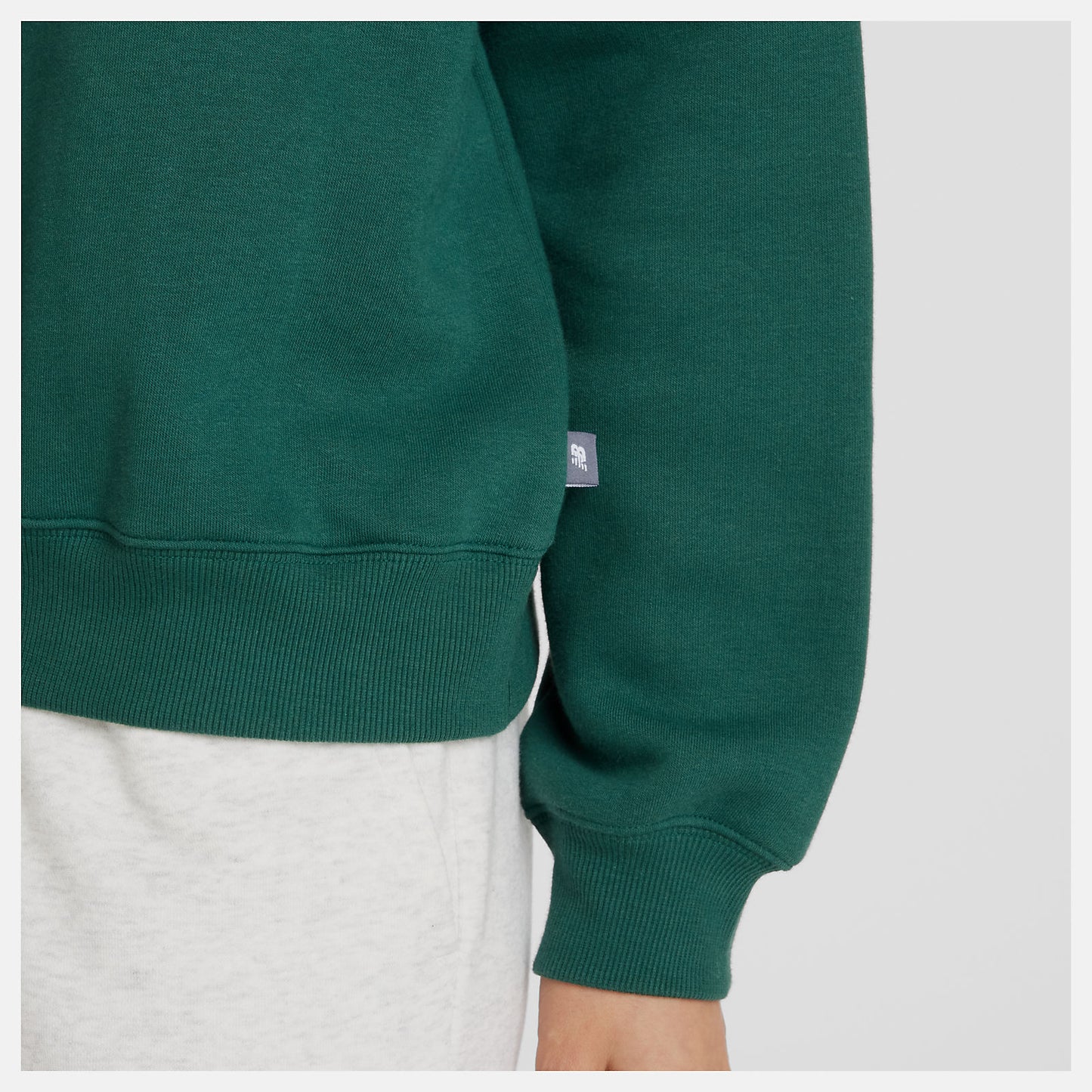 New Balance Graphic Fleece Crew Women's Sweatshirt - Green