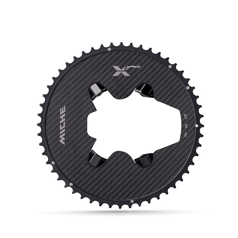 Miche X2-RD Carbon 2x12 Chainring for Ultegra 8170