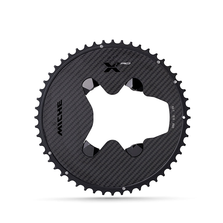 Miche X2-RD Carbon 2x12 Chainring for Dura Ace 9270