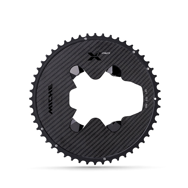 Miche X2-RD Carbon 2x12 Chainring for Dura Ace 9270